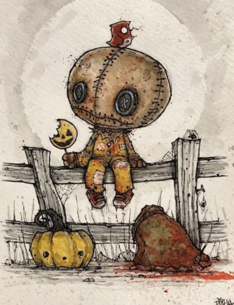 Маленькие страшные рисунки