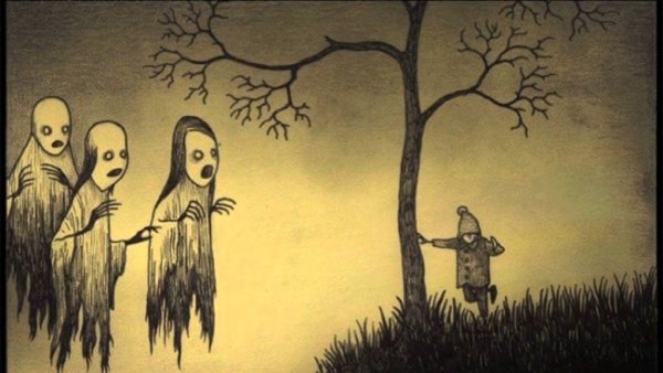 Ужасные рисунки карандашом