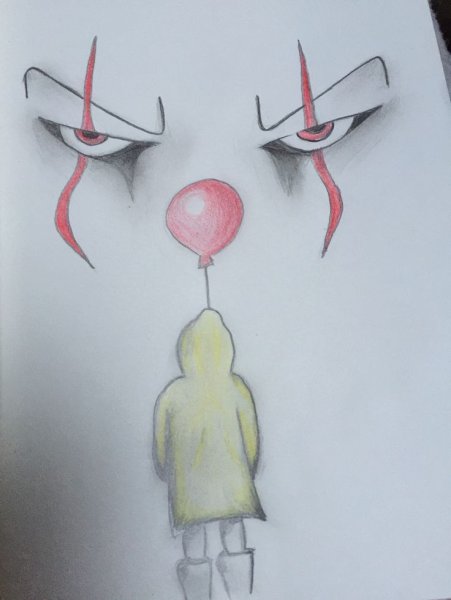 Ужасные рисунки карандашом