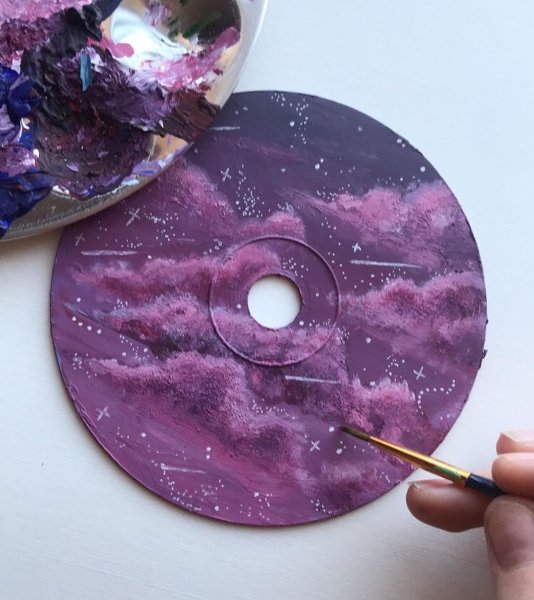 Идеи для рисования на дисках