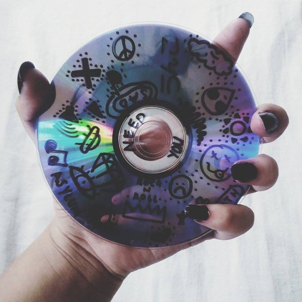 Разрисованные диски