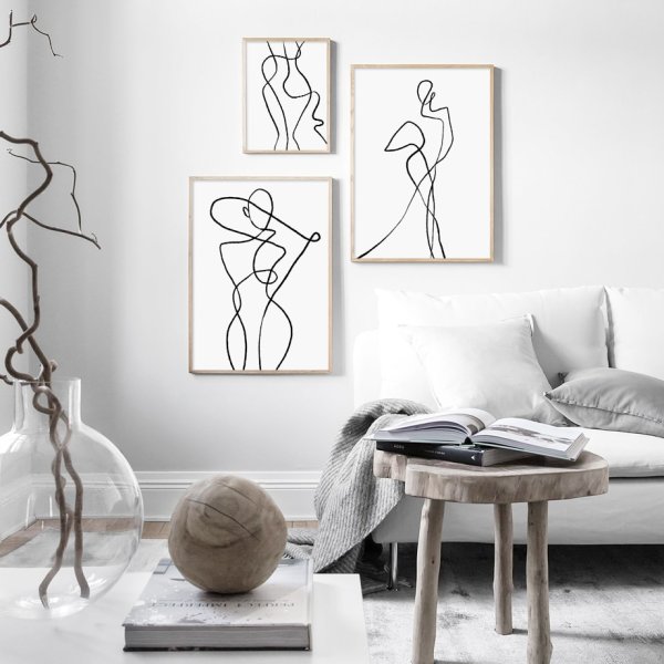 Постеры для интерьера в скандинавском стиле