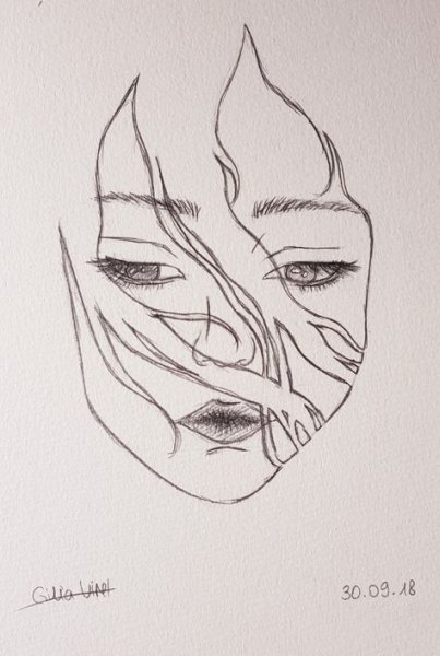 Эстетичные рисунки для срисовки легкие