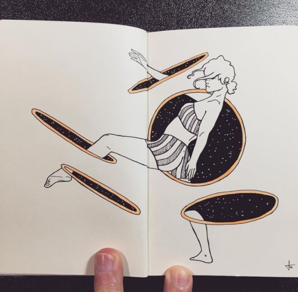 Необычный скетчбук