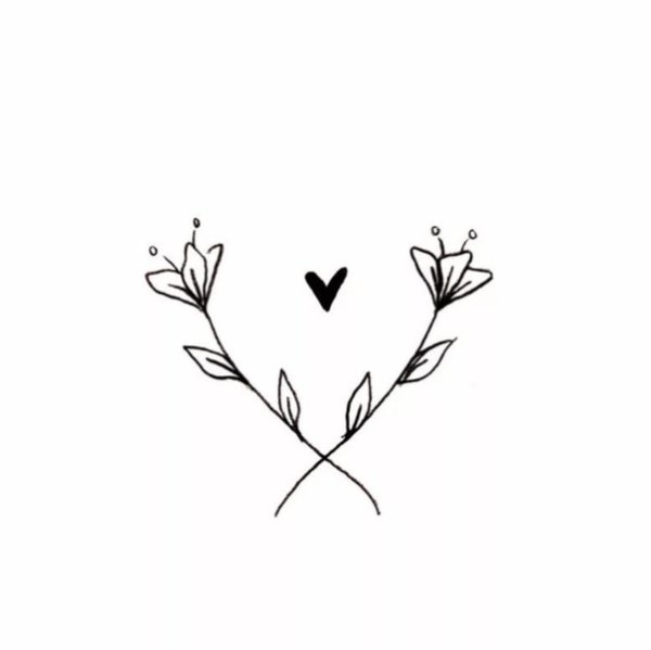 Маленькие тату для девушек эскизы