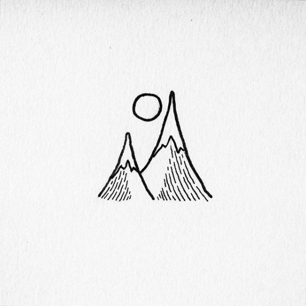 Минимализм карандашом