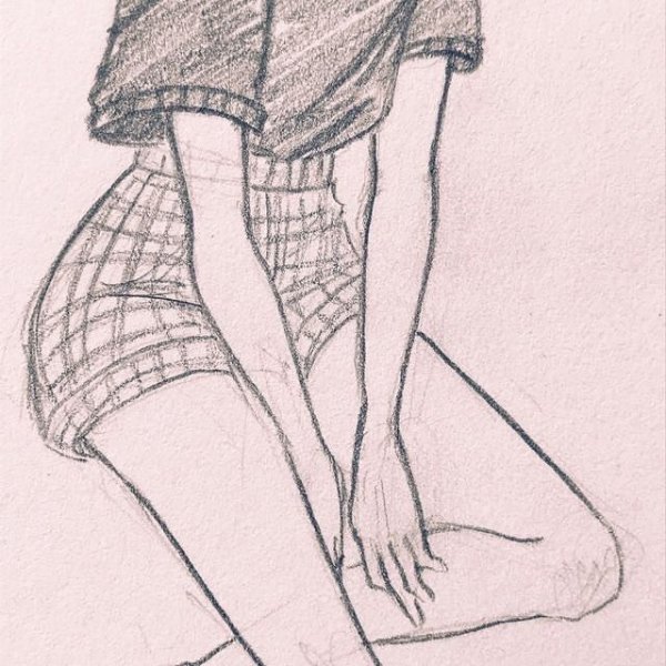 Рисунки для срисовки Эстетика