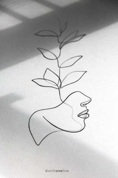 Одной линией Эстетика