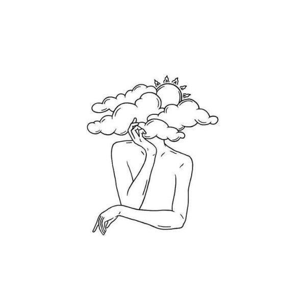 Рисунки для срисовки Эстетика