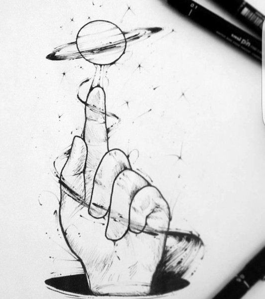 Необычные рисунки простым карандашом