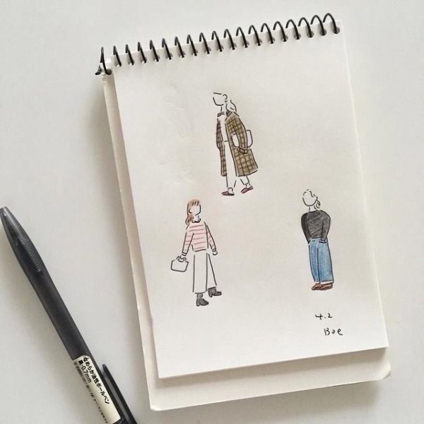 Маленькие рисунки для скетчбука