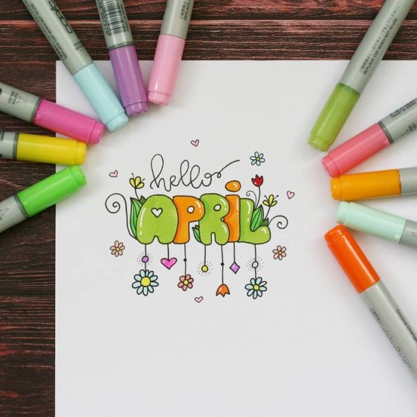 Рисование маркерами для начинающих лёгкие