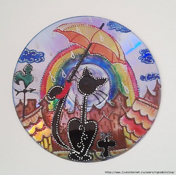 Роспись на дисках