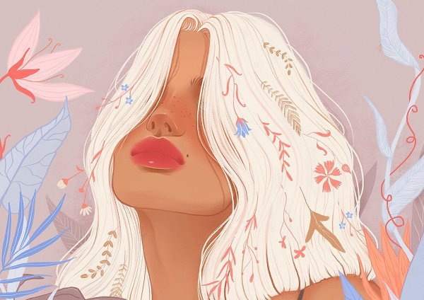 Оригинальные рисунки девушек