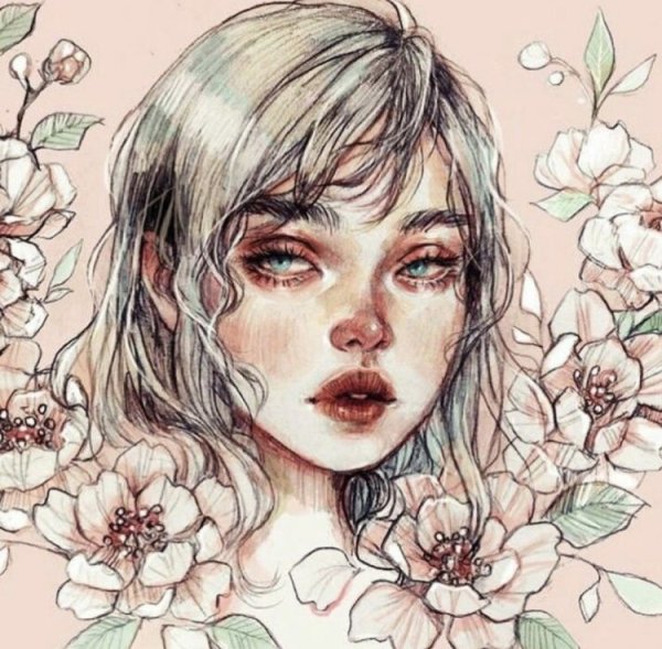 Рисунки девушек