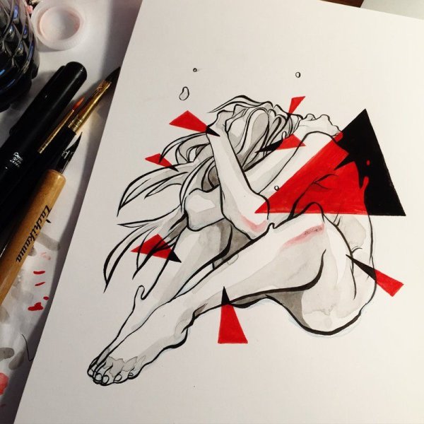 Идеи для рисования маркерами