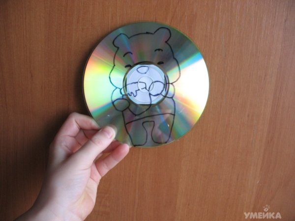 Интересные рисунки на диске