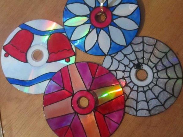 Поделки из дисков своими руками