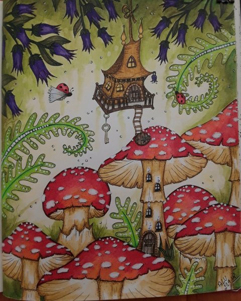 Мухомор иллюстрация