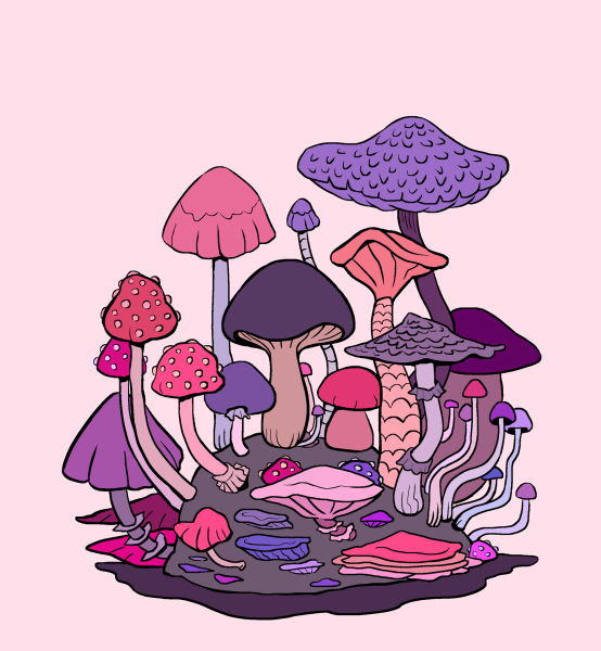 Милый грибочек