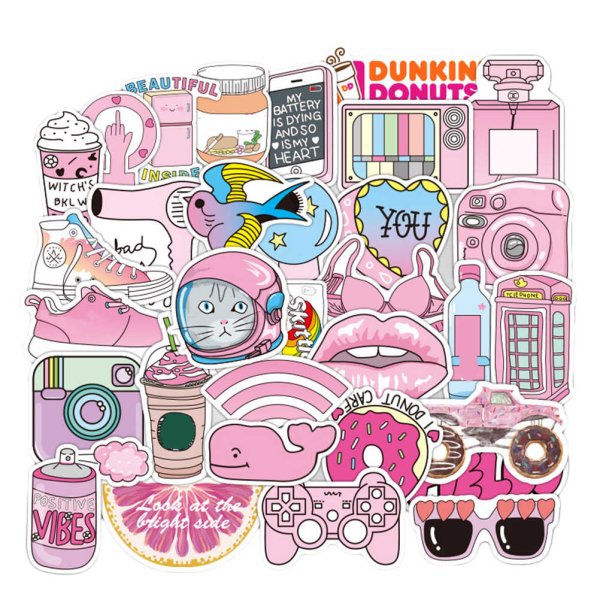 Инди стиль наклейки