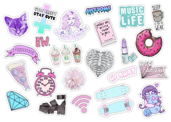 Стикеры для ЛД печать