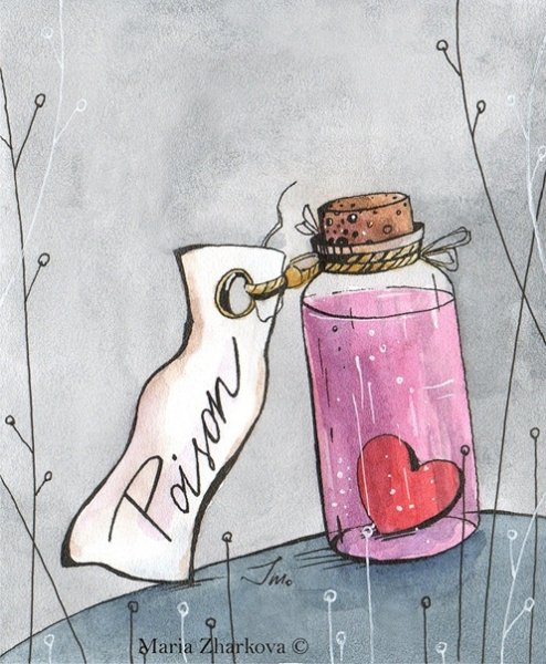 Рисунки для срисовки алкоголь