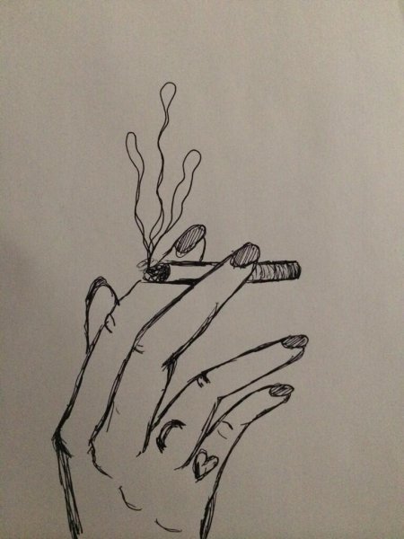 Рисунки для скетчбука лёгкие грустные