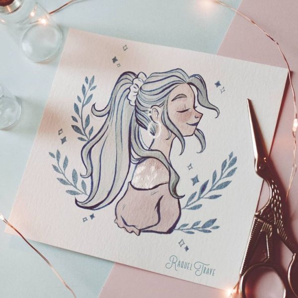 Новогодние скетчи для скетчбука