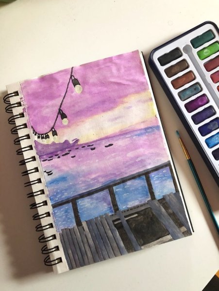 Идеи для рисования акварелью