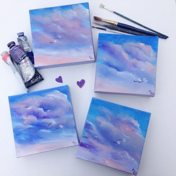 Идеи для рисунков на холсте