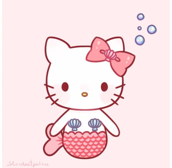 Эстетичные рисунки Хеллоу Китти