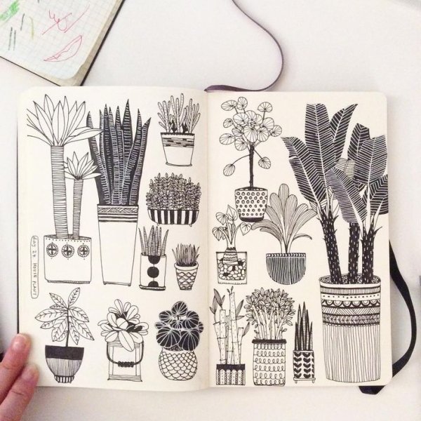 Рисунки для скетчбука