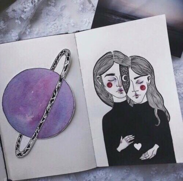 Скетчбук для подруги