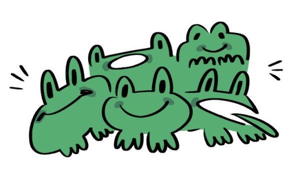 Лягушка тумблер