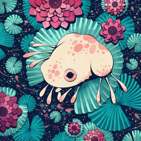 Лягушки милые арты