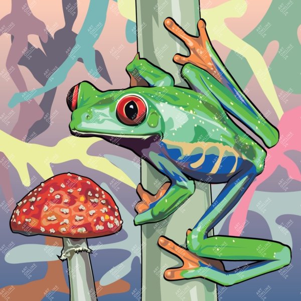 Жабы лягушки арт