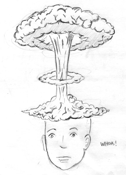 Взрыв для рисования