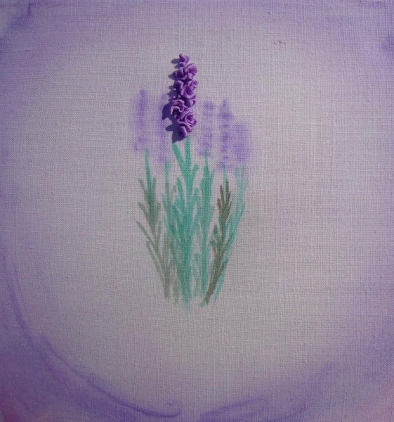 Веточка лаванды