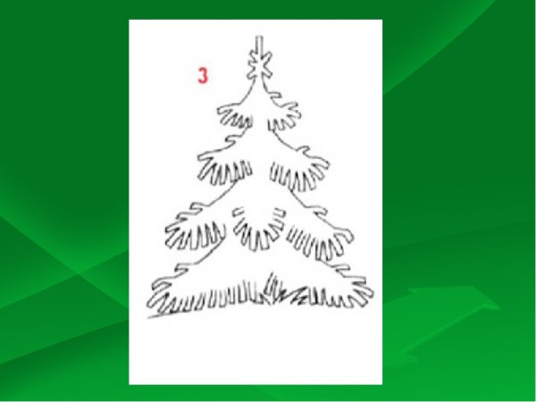 Презентация рисование ель