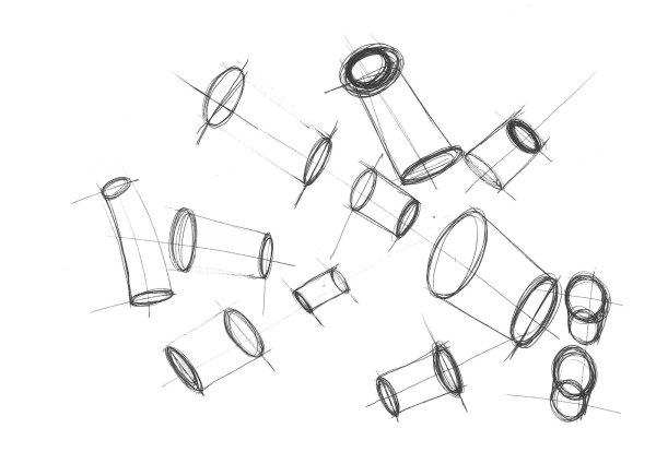 Рисование цилиндра