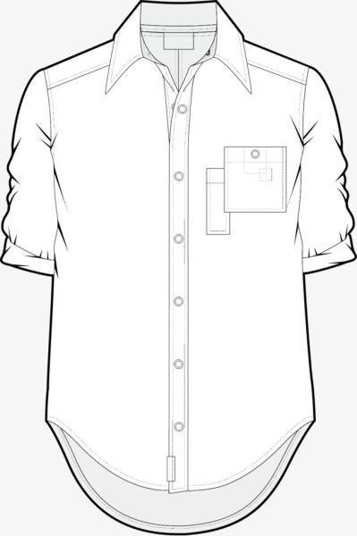 Эскиз рубахи