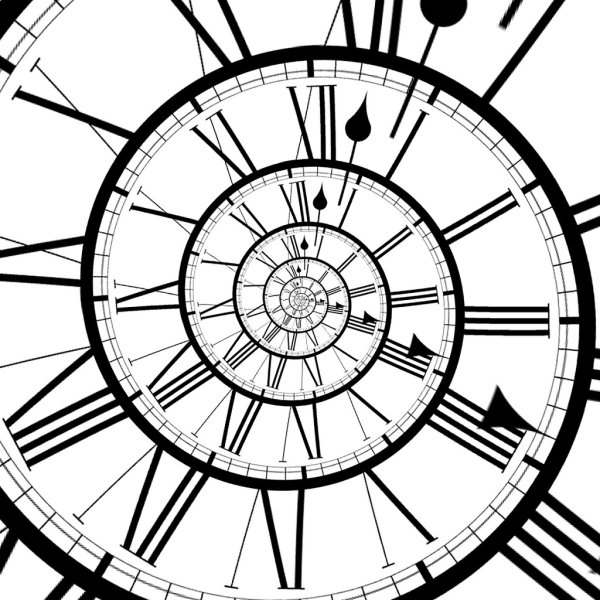 Часы для рисования