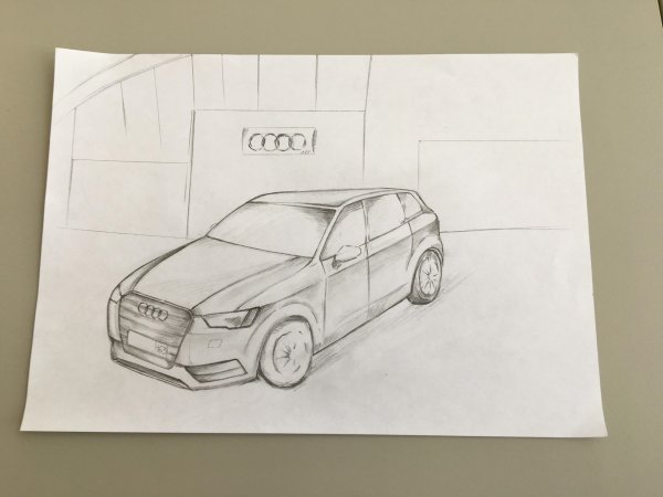 Ауди а3 рисунок