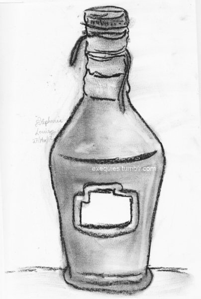 Алкоголь рисунок карандашом