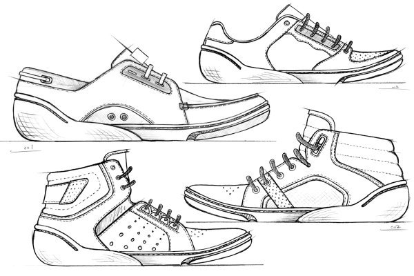 Скетчи обуви