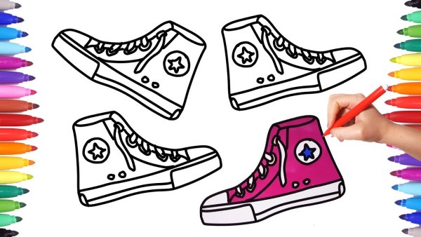 Бумажные сюрпризы обувь