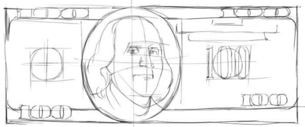 Как рисовать деньги карандашом