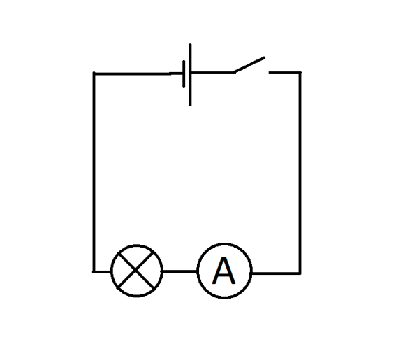 Схема электрической цепи амперметр 8 кдюлас