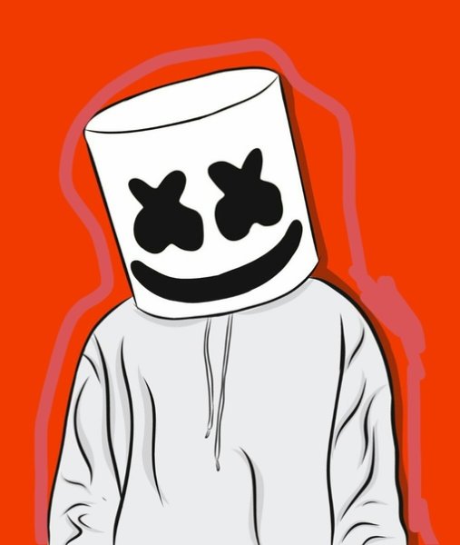 Нарисовать маршмеллоу